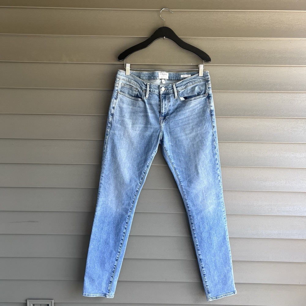 FRAME L Homme Skinny Denim Jeans Size 33 Blue